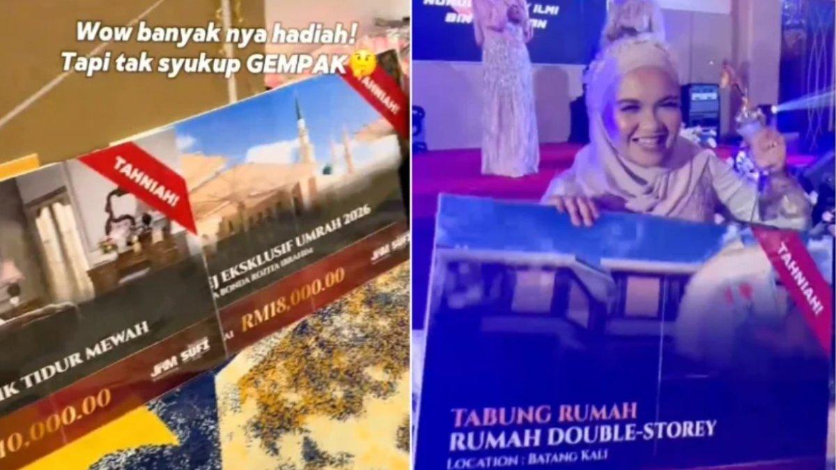 Seorang karyawan dapat hadiah rumah dari bos tempatnya bekerja.