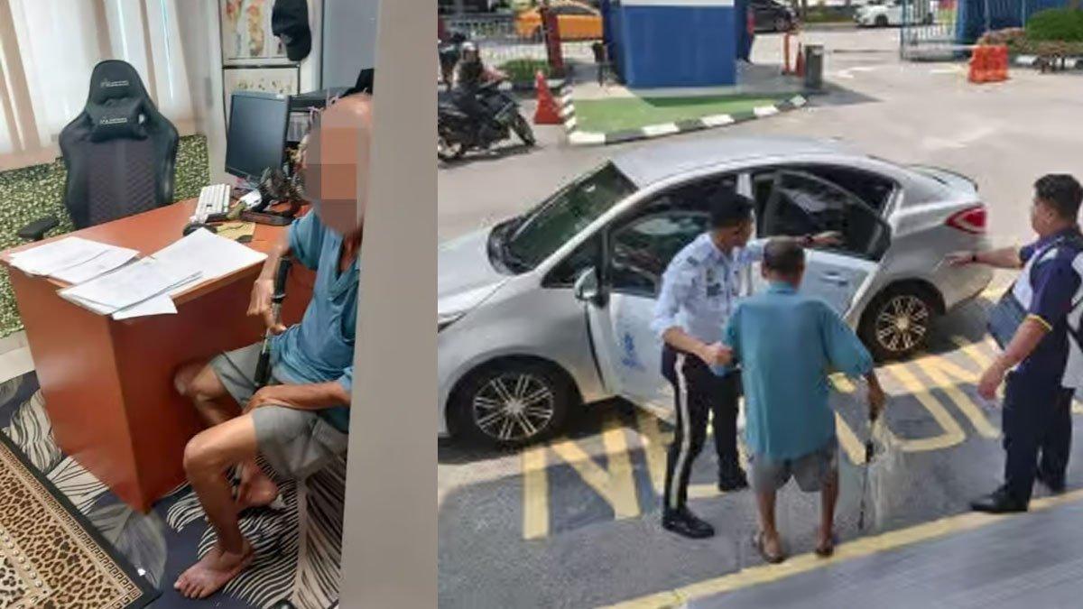 Seorang lansia berusia 76 tahun berjalan kaki sejauh 20 kilometer ke kantor polisi untuk membayar denda