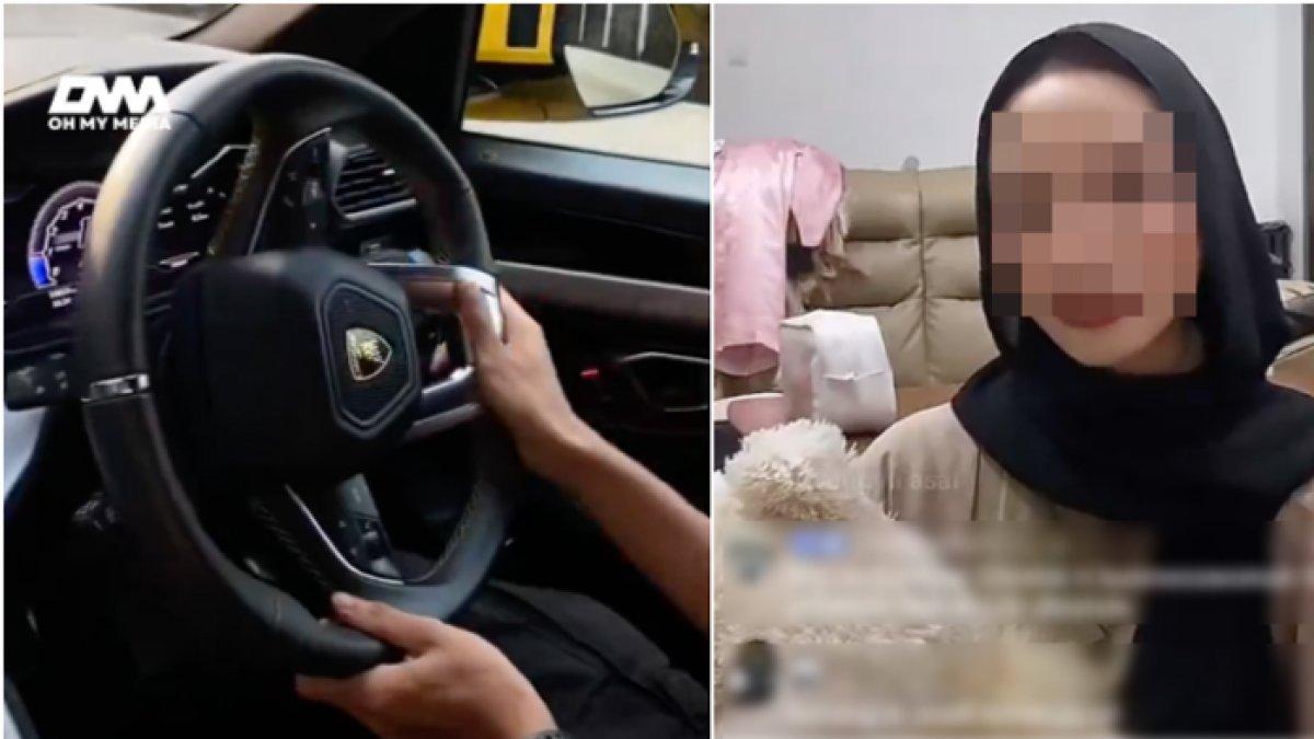 Seorang mahasiswi kuliah di universitas untuk kalangan tidak mampu, tapi berangkat kuliah menggunakan mobil sport Lamborghini