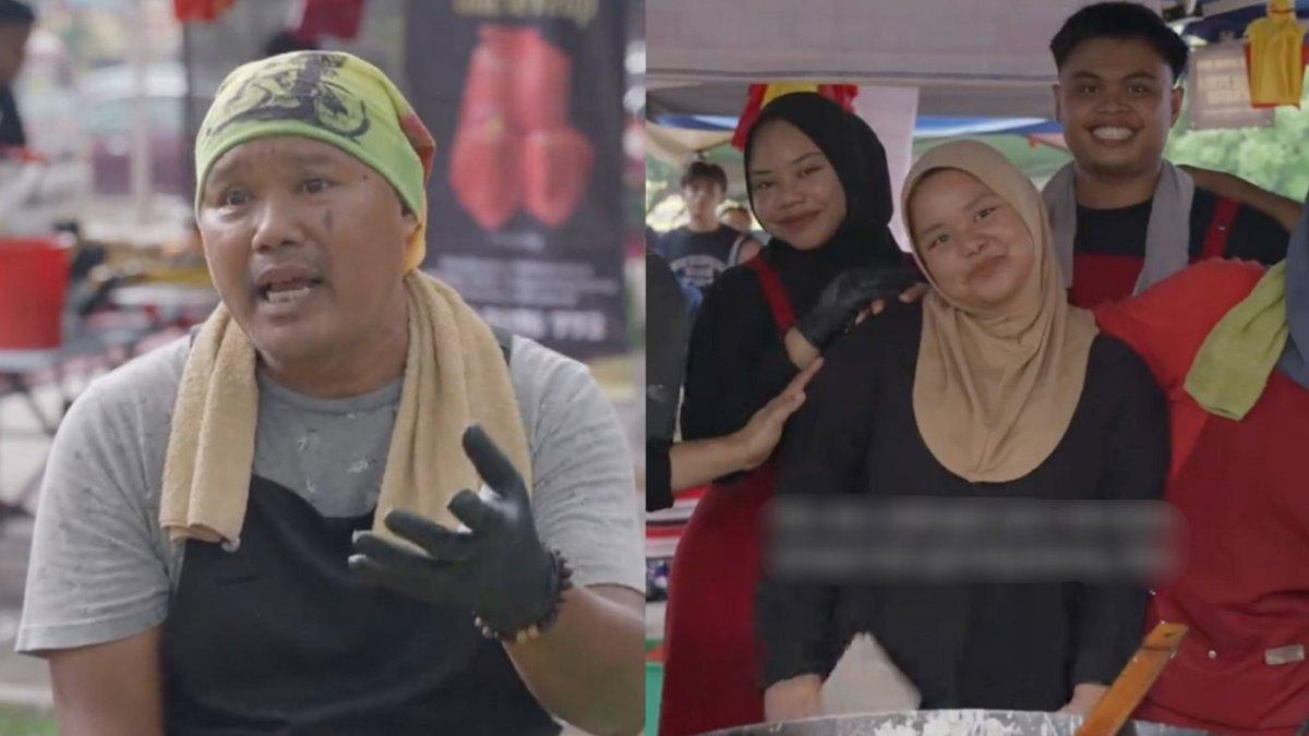 Seorang pedagang pisang goreng viral lantaran menggaji karyawannya Rp 7 juta/bulan
