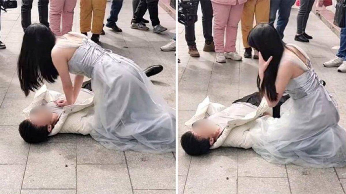 Seorang pria pingsan di tengah pesta pernikahan, bridesmaid lakukan CPR a