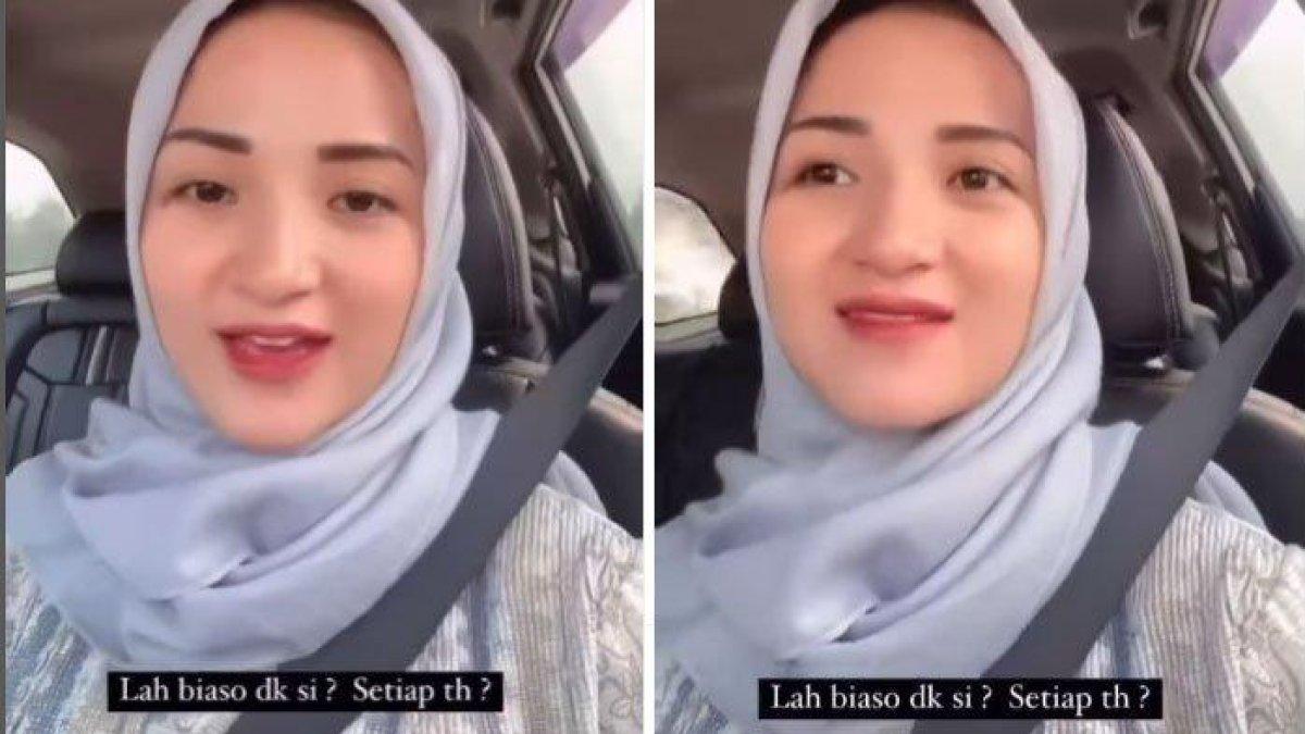 Viral di media sosial seorang wanita yang dihujat netizen usai komentari kabut asap di Palembang