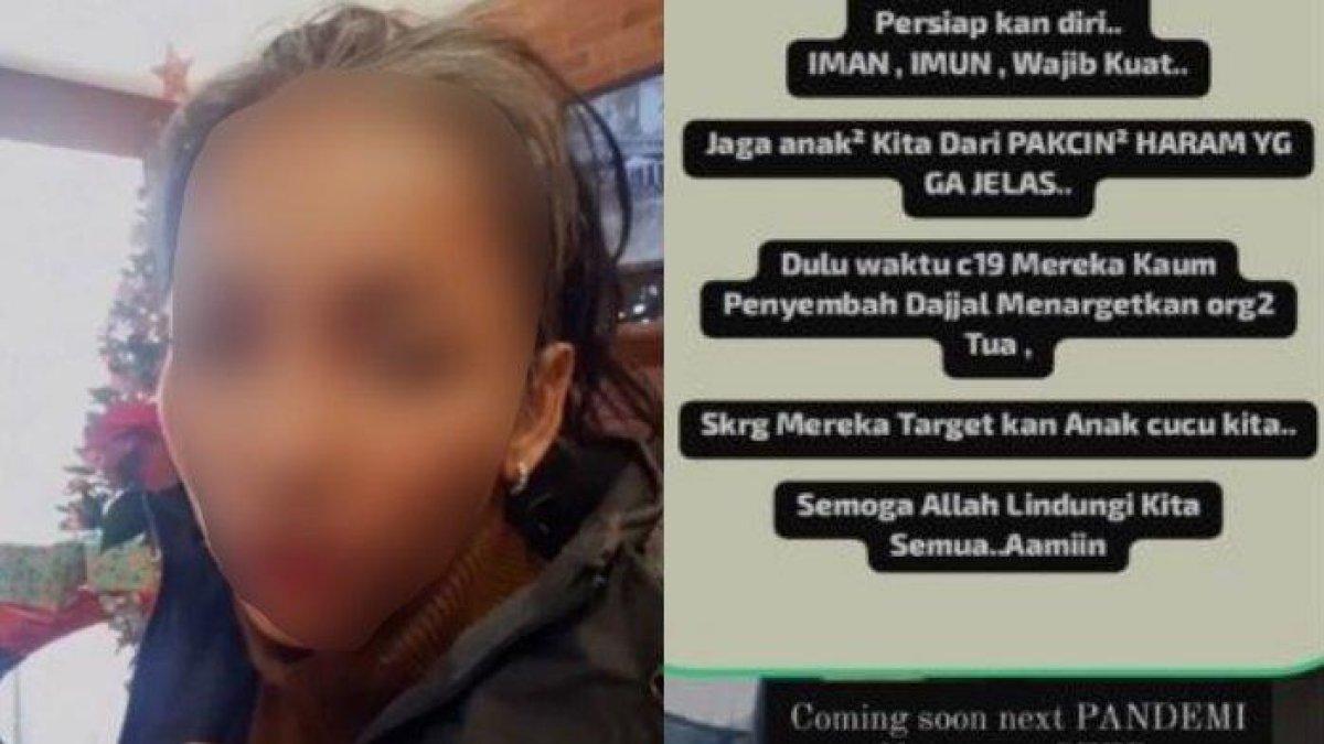 Seorang wanita yang merupakan Warga Negara Indonesia (WNI), yang tinggal di luar negeri membuat heboh