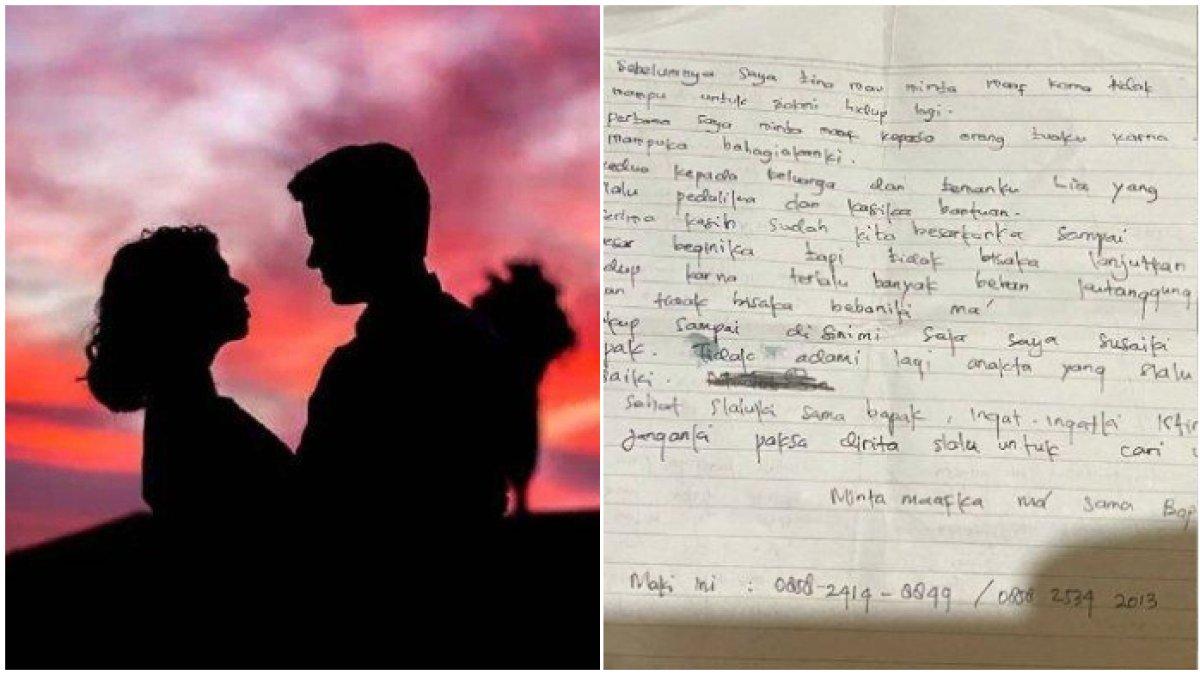 Sepasang kekasih di Makassar tewas membusuk di kamar kos, tinggalkan surat wasiat