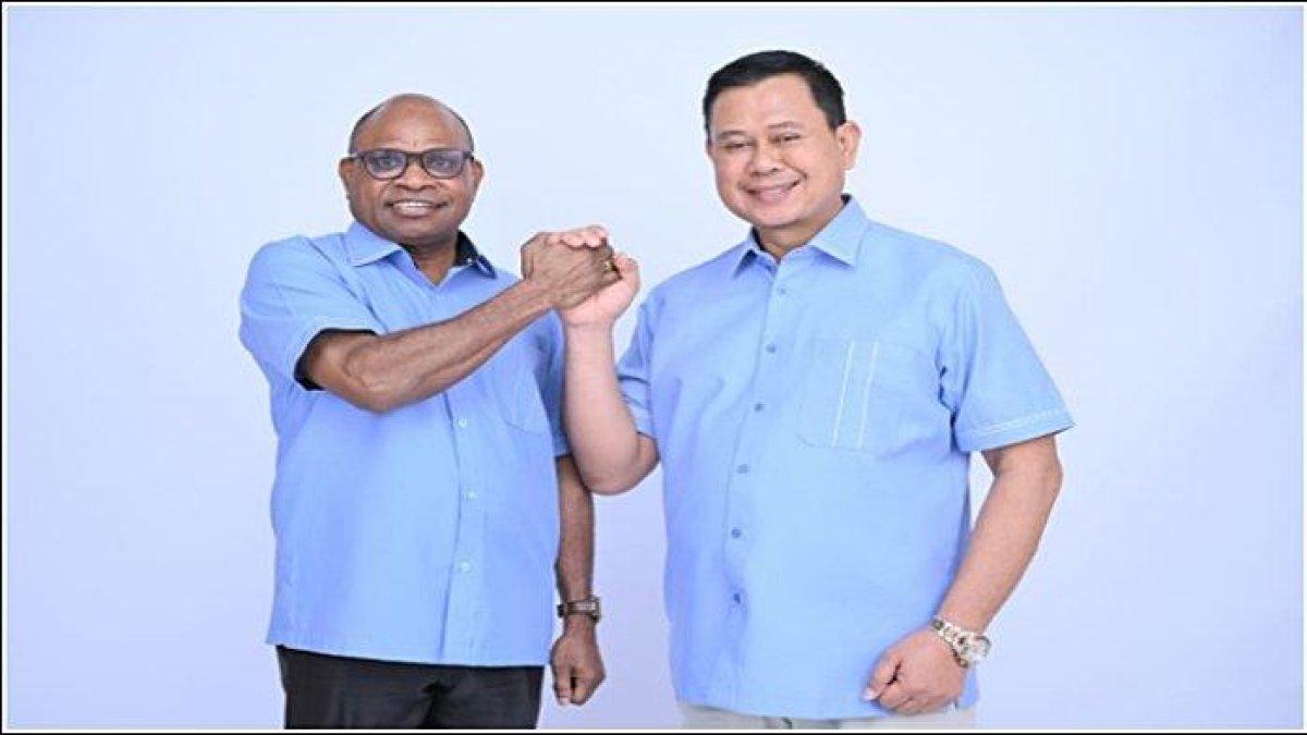 Septinus Lobat (kiri) dan Anshar Karim (kanan)