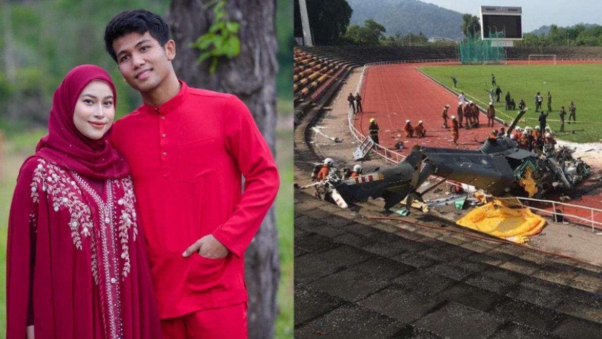 Sepupu Eyra Hazali termasuk di antara para korban kecelakaan dua helikopter di Malaysia.