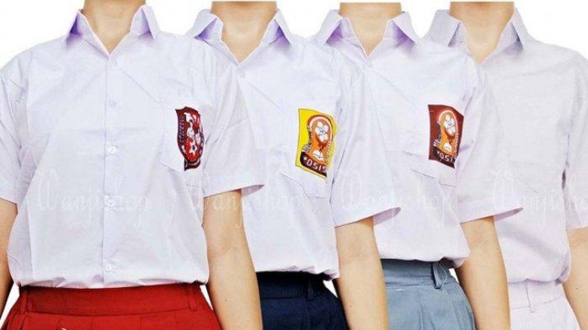 Seragam sekolah SD, SMP, SMA