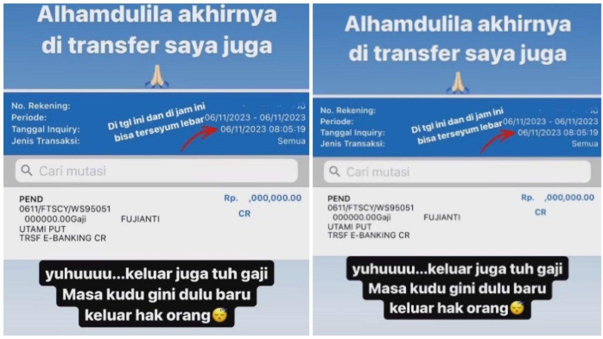 Setelah chat kasarnya viral, Fuji langsung bayar gaji sang karyawan
