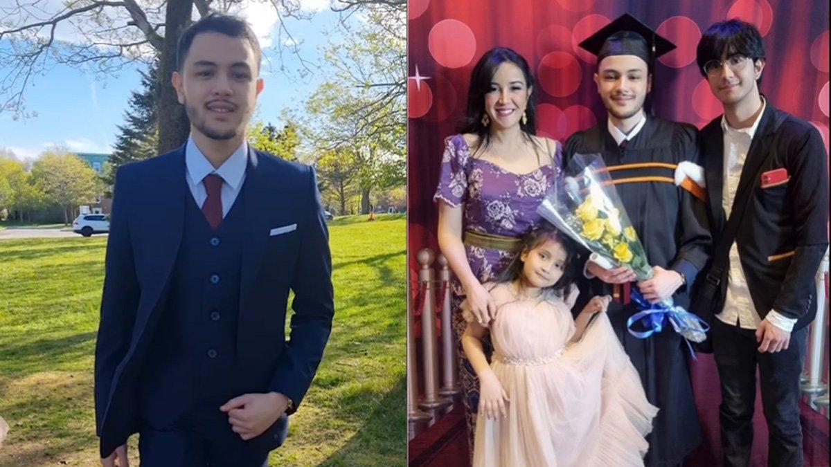 Shawn Adrian anak Andi Soraya jadi insinyur di Kanada