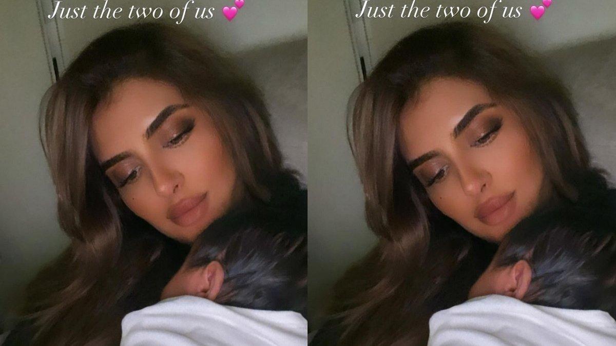 Sheikha Mahra bersama putri pertamanya