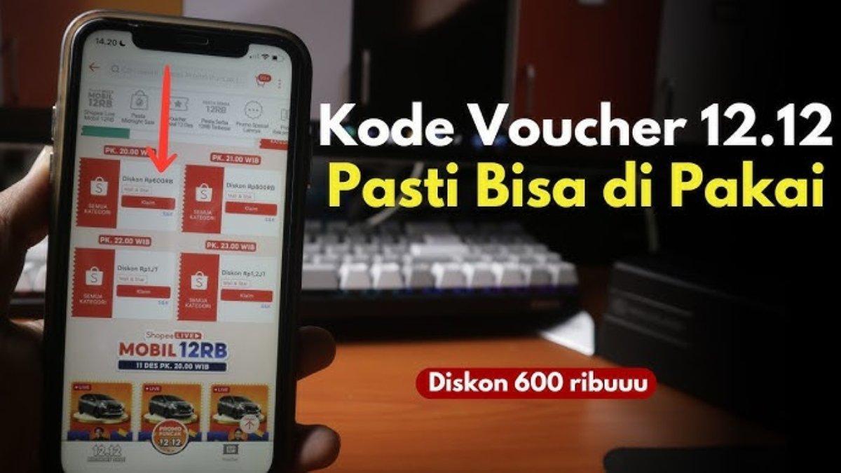 Simak kode voucher Shopee 12.12, klaim sekarang karena hanya terbatas.