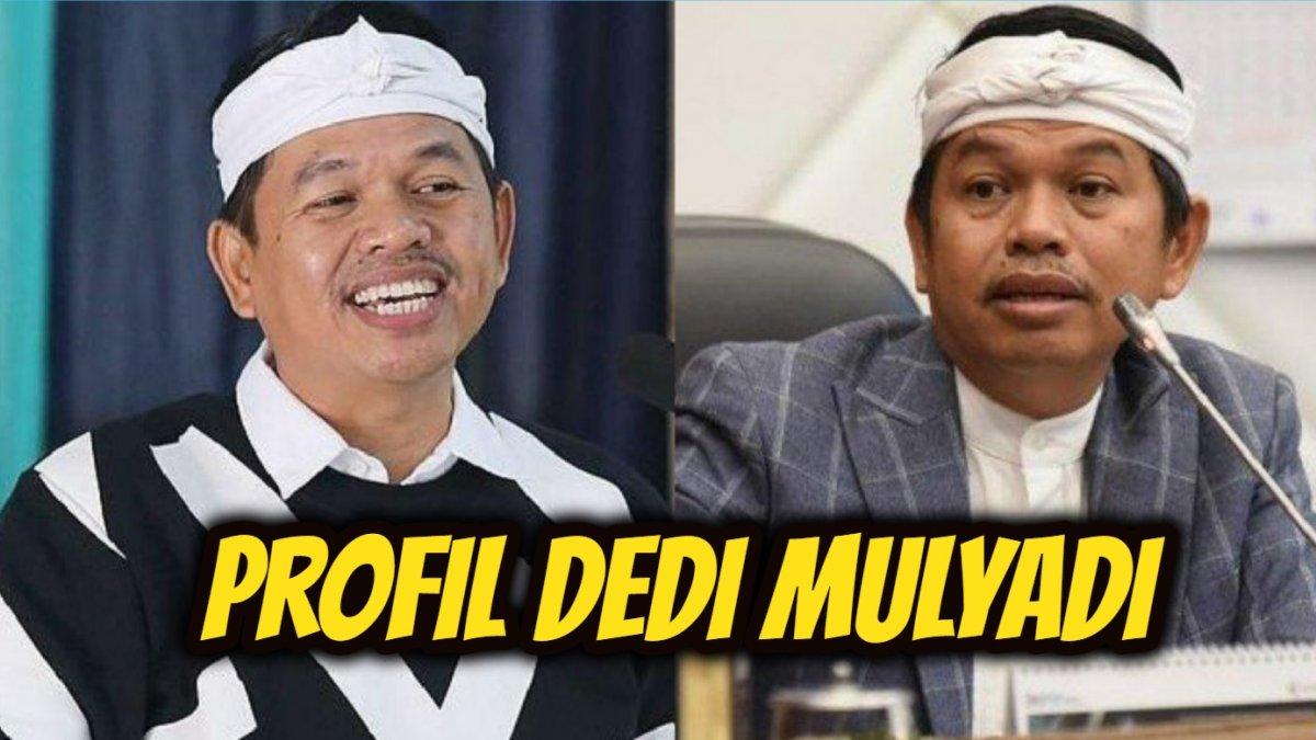 Inilah sosok Dedi Mulyadi, Gubernur Terpilih Jawa Barat 2024, harta dan jejak rekam, mantan suami Anne Ratna Mustika, ayah dua anak. 