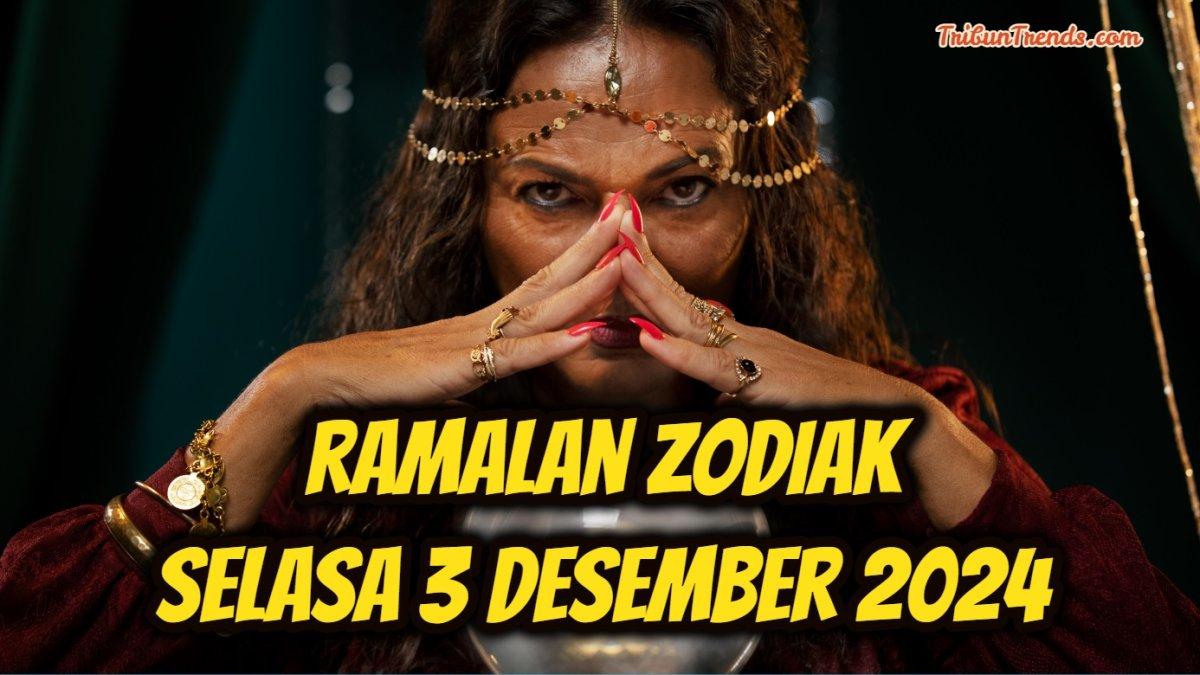 Simak ramalan zodiak Selasa 3 Desember 2024 untuk Leo, Taurus, Gemini, Scorpio dan Cancer.