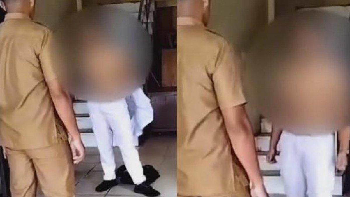 Siswa SMA di Dusun Selatan, Kabupaten Barito Selatan, Kalimantan Tengah tantang gurunya berkelahi karena tak terima ditegur.