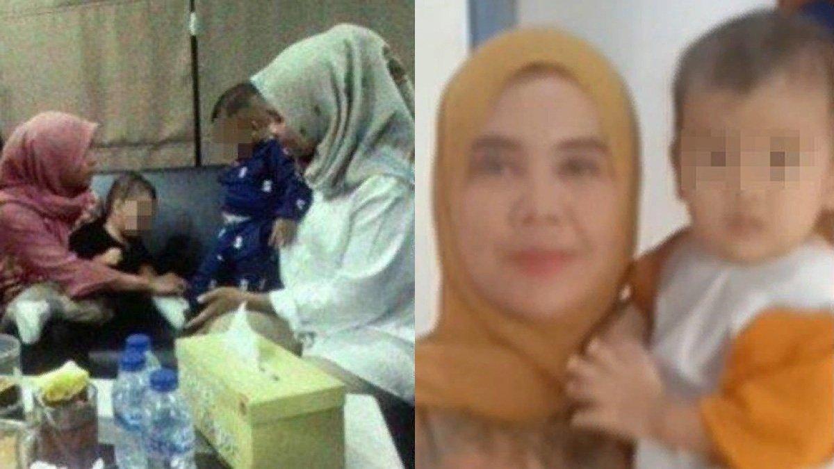 Siti Mauliah senang, bayi tertukar yang selama ini dirawat ibu Dian kini sudah akrab dengan dirinya.