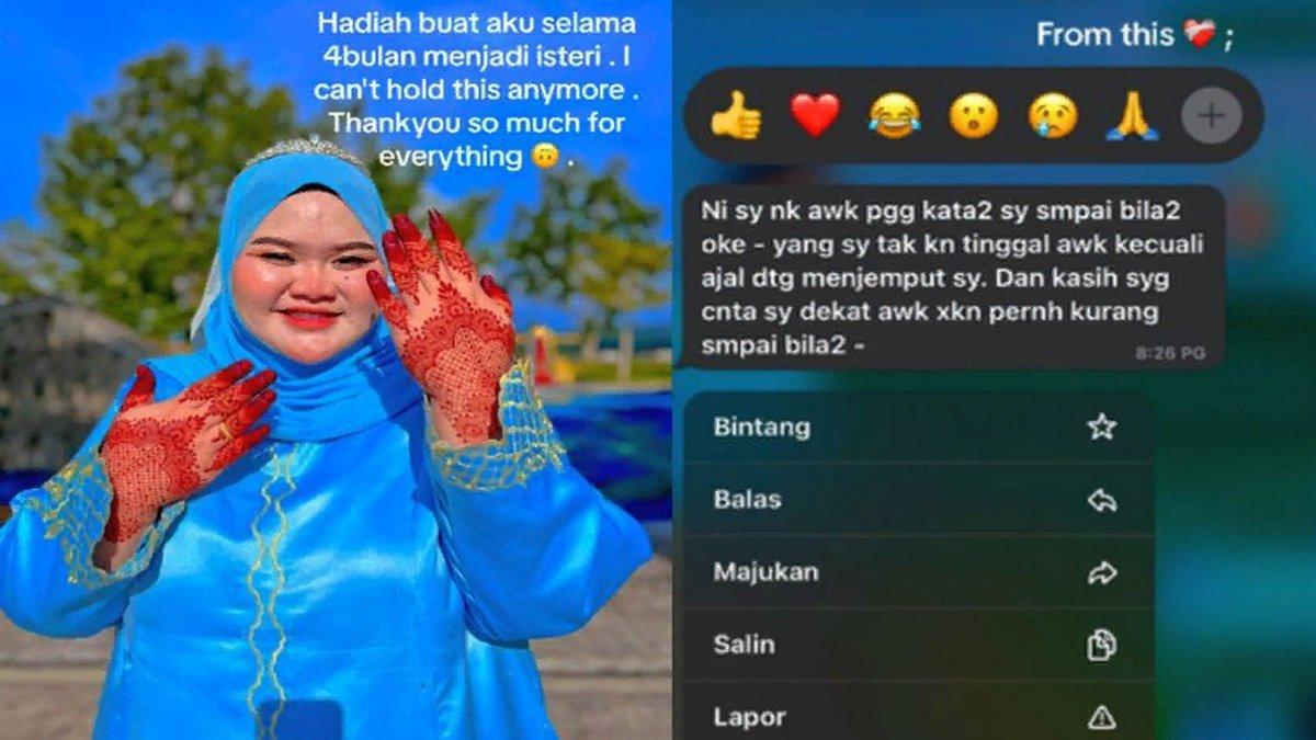 Siti Nur Asma Shamiera bagikan percakapan dirinya dengan mantan suami.
