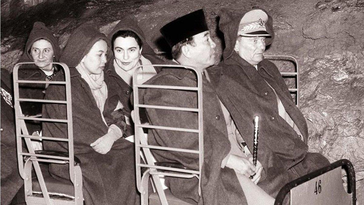 Soekarno dan Hartini di Slovenia.