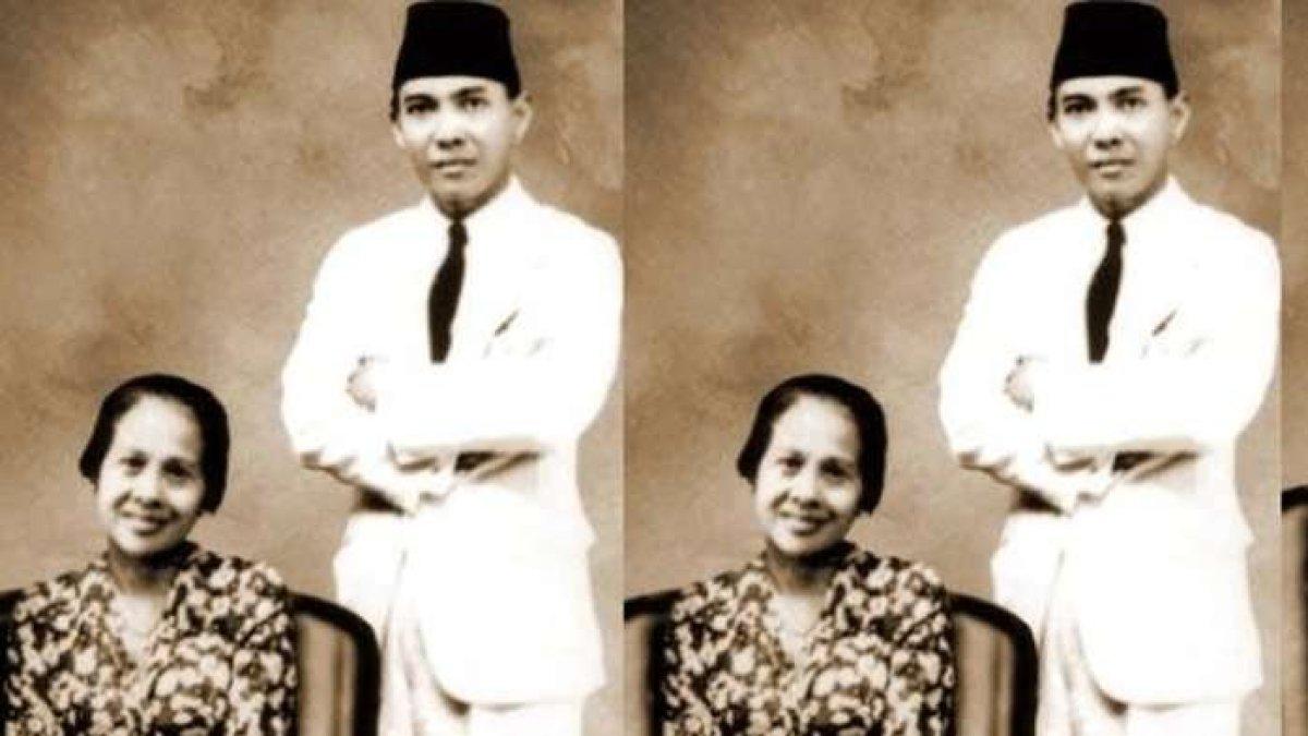 Soekarno dan Inggit Garnasih istri keduanya
