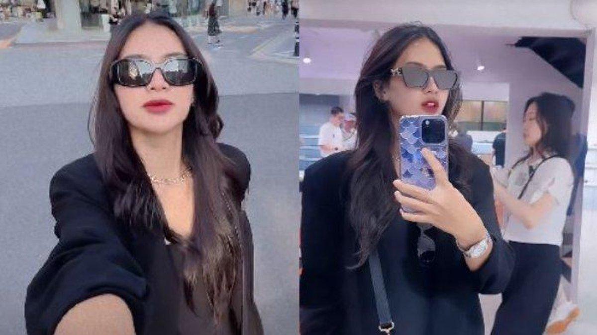 Soraya Rasyid memilih berlibur ke Korea, tak mau menanggapi rumor perselingkuhan dengan Andrew Andika.