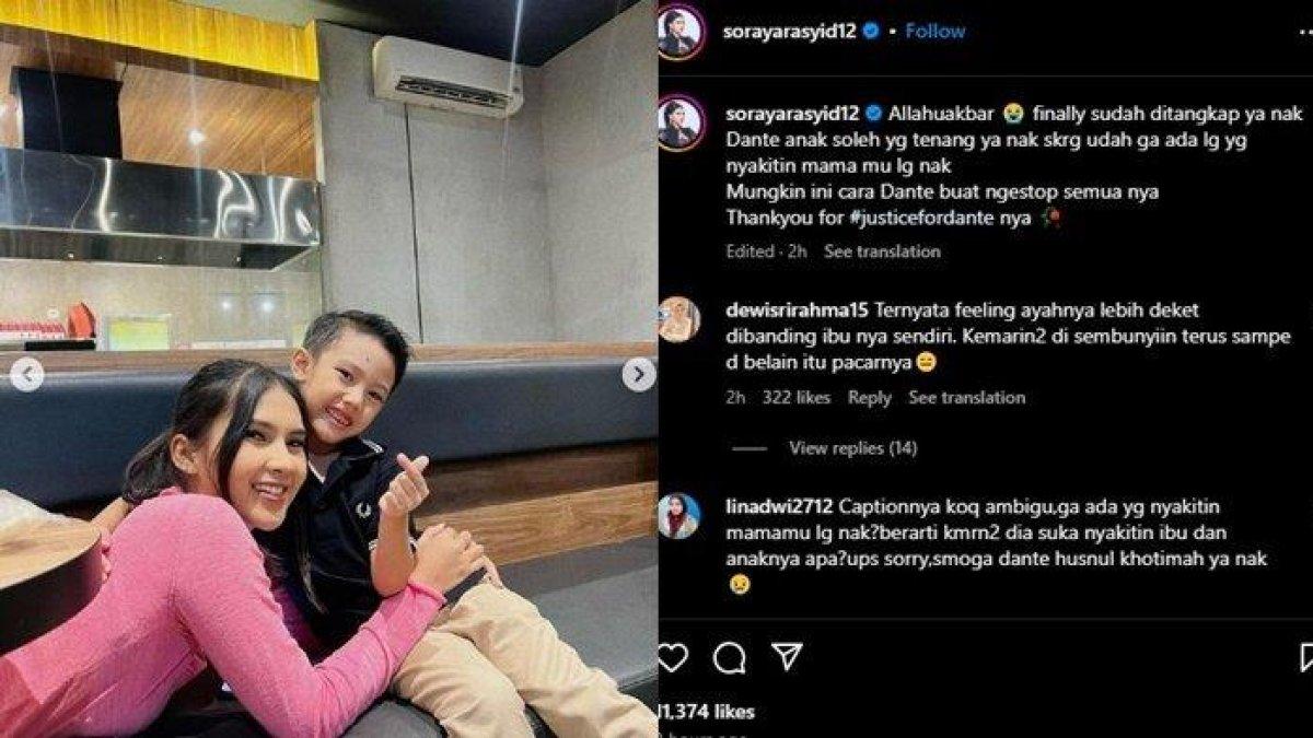 Soraya Rasyid soroti rekaman CCTV Dante sebelum tewas di kolam renang
