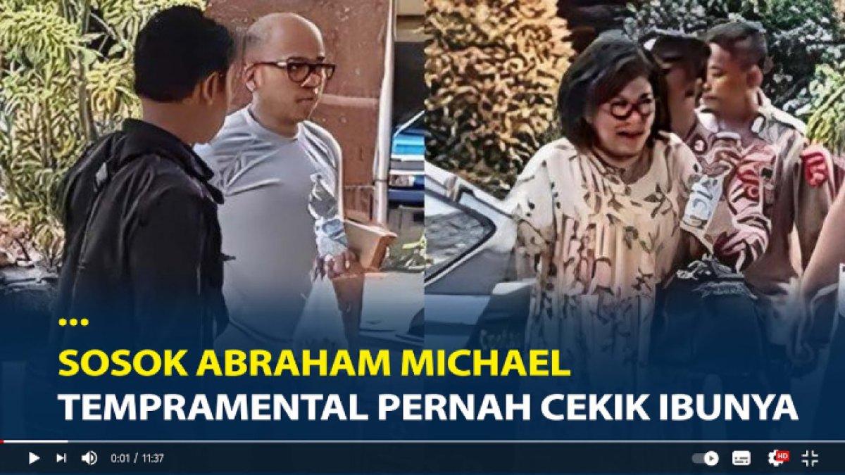 Sosok Abraham Michael, tersangka pembunuhan Septian, satpam di rumah pelaku yang berlokasi di Bogor, Jawa Barat.