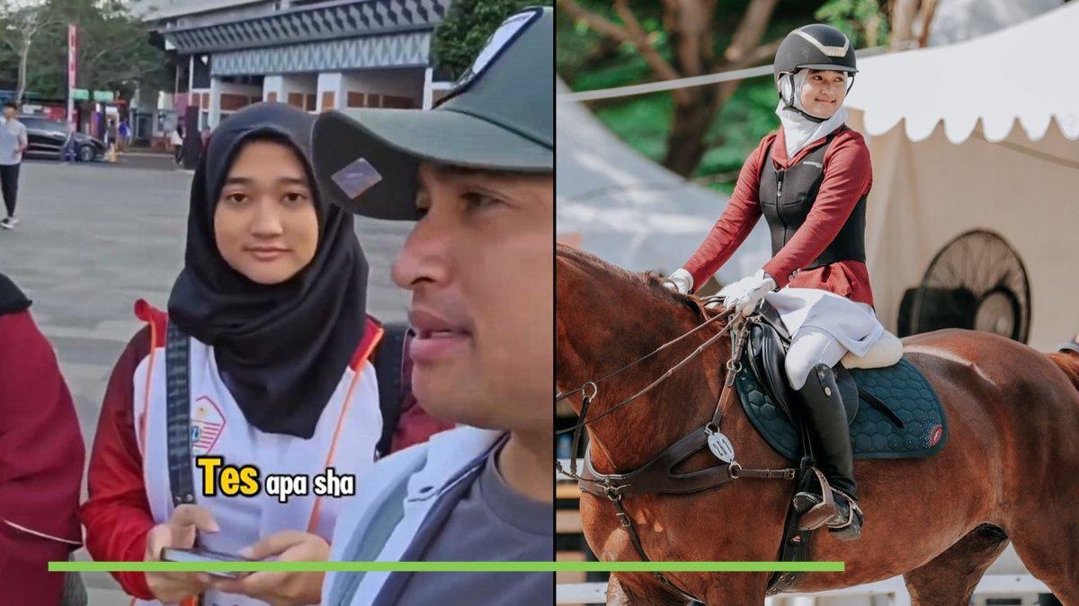 Inilah Sosok Aisha Putri Irfan Hakim yang Bakal Tanding di PON 2024 Jadi Atlet Berkuda