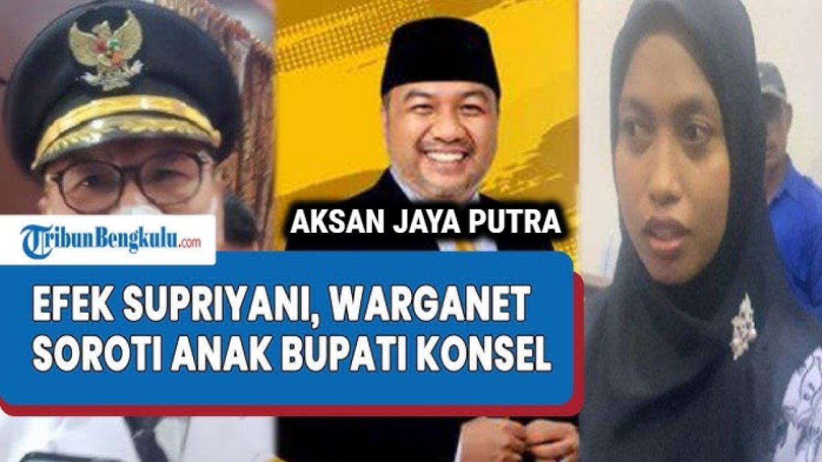 Sosok Aksan Jaya Putra ternyata anak dari Surunuddin Dangga, Bupati Konawe Selatan, Sulawesi Tenggara yang mensomasi Guru Supriyani.