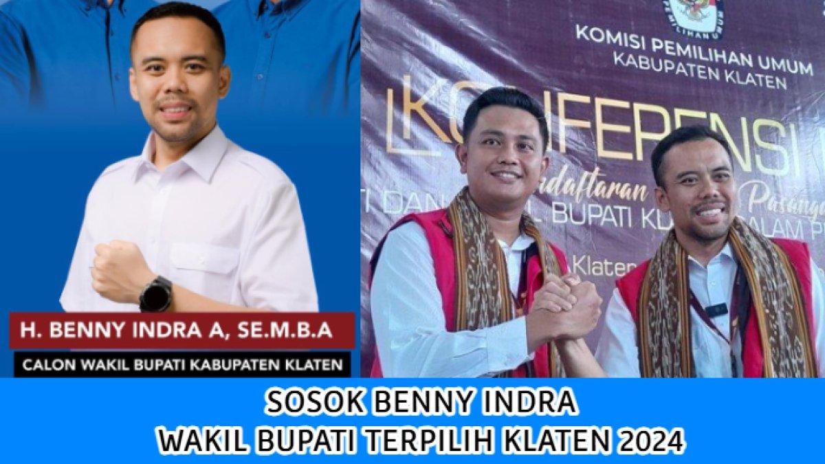 Sosok Benny Indra Ardhianto, agen gas yang kini menjadi Wakil Bupati Klaten 2024 mendampingi Hamenang Wajar Ismoyo.