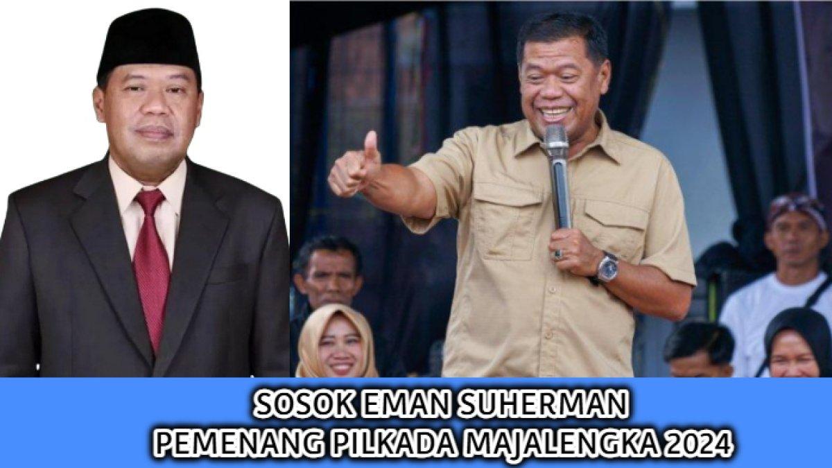 Sosok Eman Suherman, pemenang Pemilihan Kepala Daerah (Pilkada) Majalengka, Jawa Barat 2024.