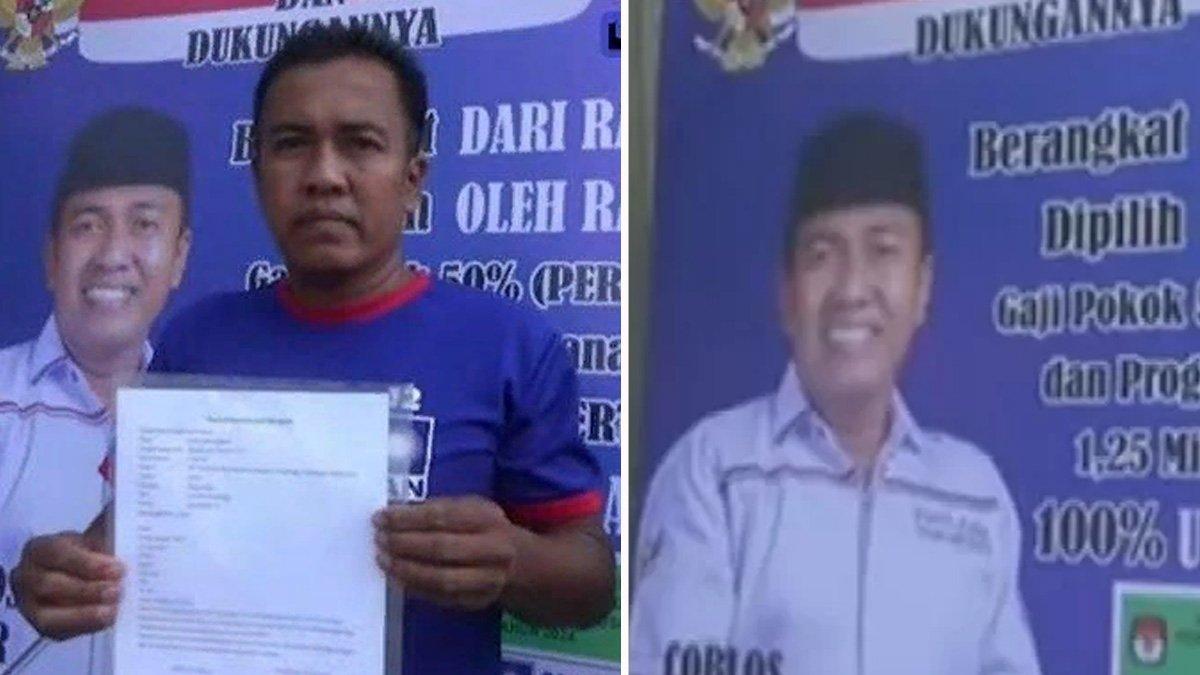 Sosok Erfin Dewi Sudanto, caleg viral di Bondowoso yang rela menjual ginjalnya untuk biaya kampanye.