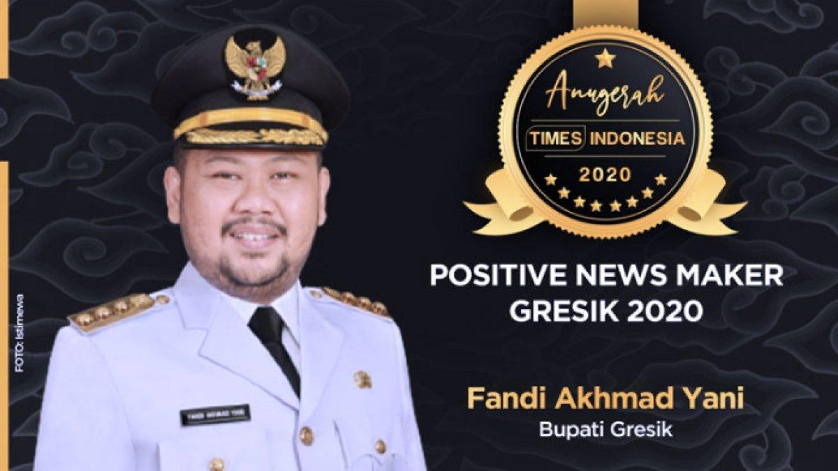Sosok Fandi Akhmad atau yang akrab disapa Gus Yani, pemenang Pemilihan Kepala Daerah (Pilkada) Gresik, Jawa Timur 2024.