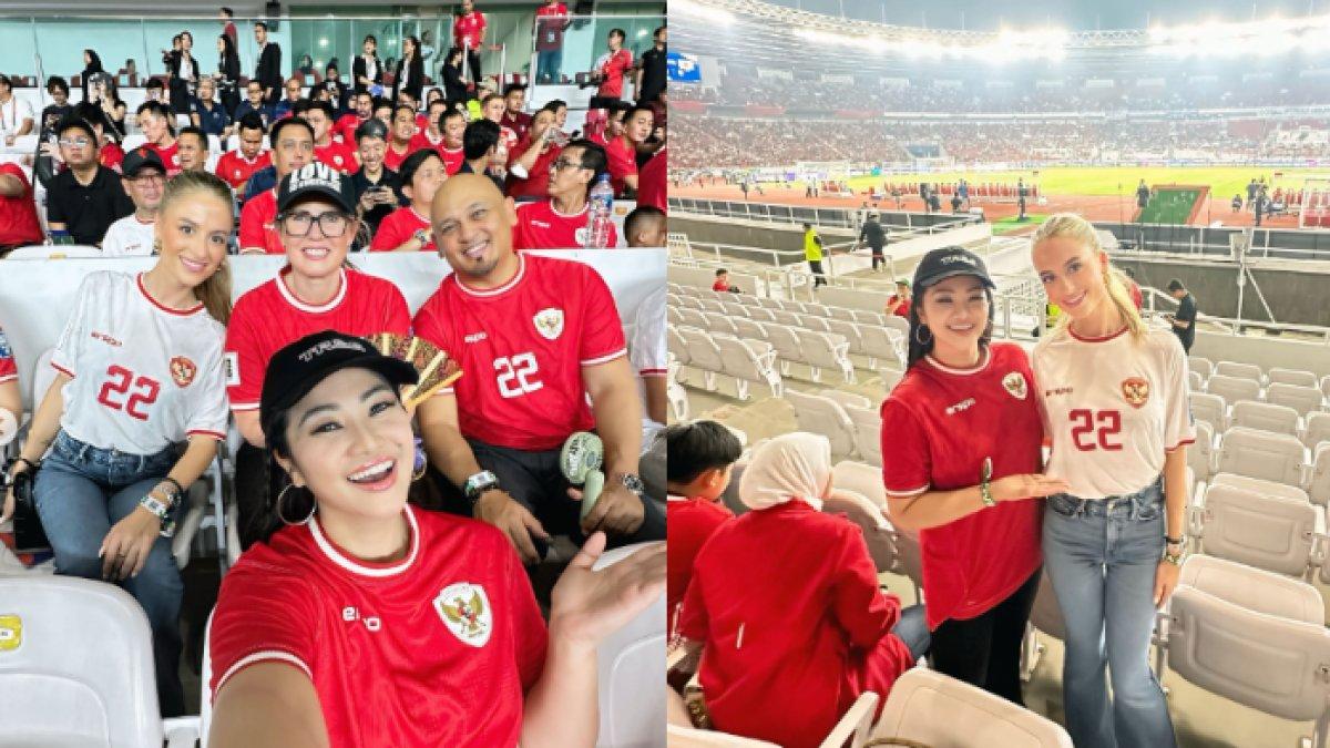 Sosok Frederique Slinkert atau Fefe Slinkert, pacar dari pemain Timnas Indonesia, Nathan Tjoe A On, punya karier mentereng, sifatnya dibongkar Fitri Carlina