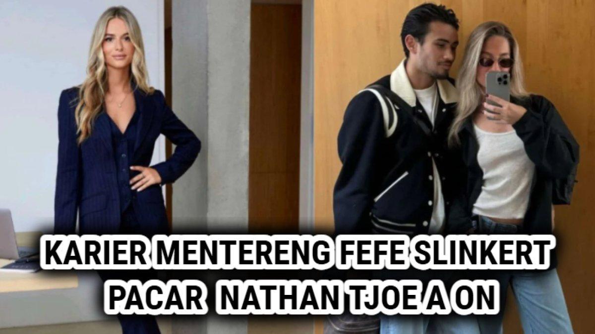 Sosok Frederique Slinkert atau Fefe Slinkert, pacar dari pemain Timnas Indonesia, Nathan Tjoe A On, punya karier mentereng.