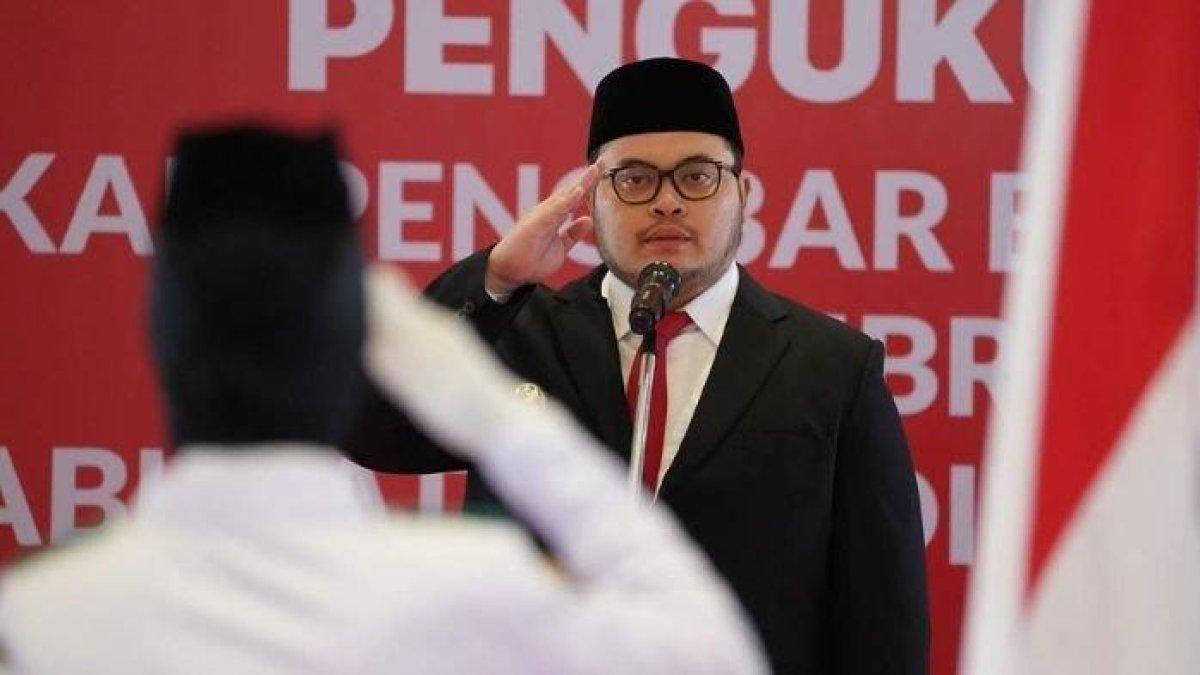 Sosok Hanindhito Himawan Pramana, anak Pramono Anung yang memenangkan Pilkada Kabupaten Kediri 2024.