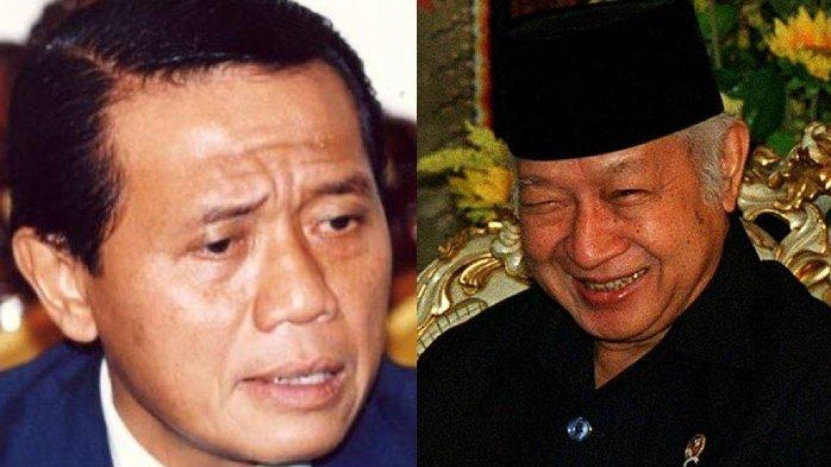 Sosok Harmoko, Menteri era Orba yang desak Soeharto mundur.