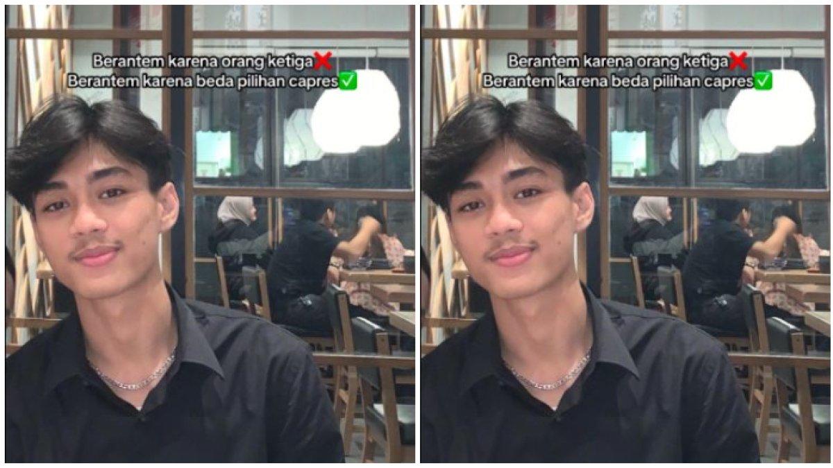 Sosok Irfan Kurnia diblok pacar gara-gara beda pilihan capres