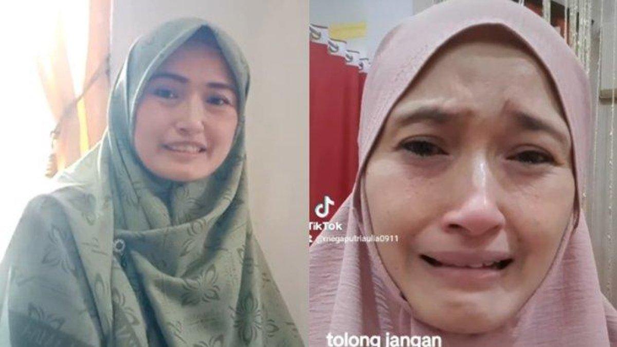 Sosok Mega Putri Aulia, pemain sinetron Tukang Bubur Naik Haji yang merengek meminta sinetronnya tak ditayangkan ulang.