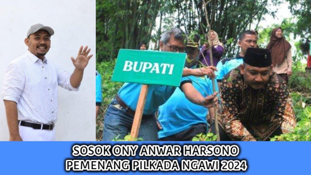 Sosok Ony Anwar Harsono, pemenang Pemilihan Kepala Daerah (Pilkada) Ngawi, Jawa Timur 2024.