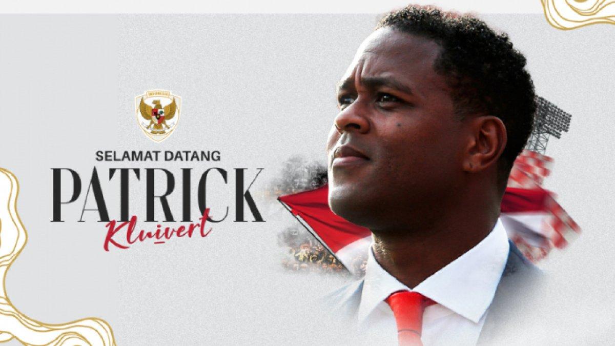 PATRICK KLUIVERT - Sosok Patrick Kluivert, pelatih Timnas Indonesia, pengganti Shin Tae-yong.