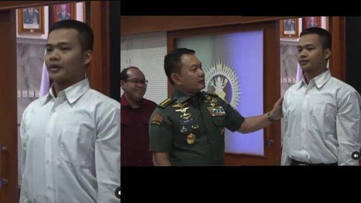 Sosok Rafi Atqiya Pemuda fasih 4 bahasa Asing bikin KSAD TNI Kagum, Diloloskan Masuk Bintara Tanpa Tes Padahal Daftar Tes Tantama