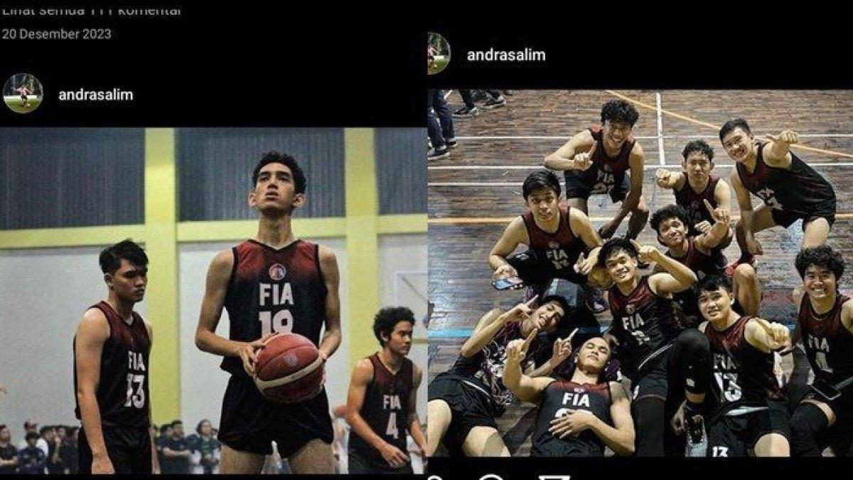 Sosok Rayendra Nareswara seorang pemain basket