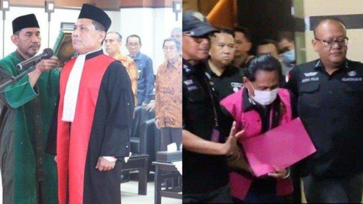 Sosok Rudi Suparmono, Mantan Ketua PN Surabaya  yang kini menjadi tersangka suap hakim pembebas Gregorius Ronald Tannur.
