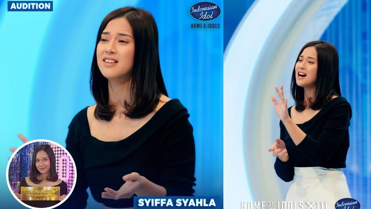 Sosok Syiffa Syahla (23), peserta Indonesian Idol asal Bandung, memiliki paras cantik disebut mirip Dian Sastro hingga buat para juri terpukau