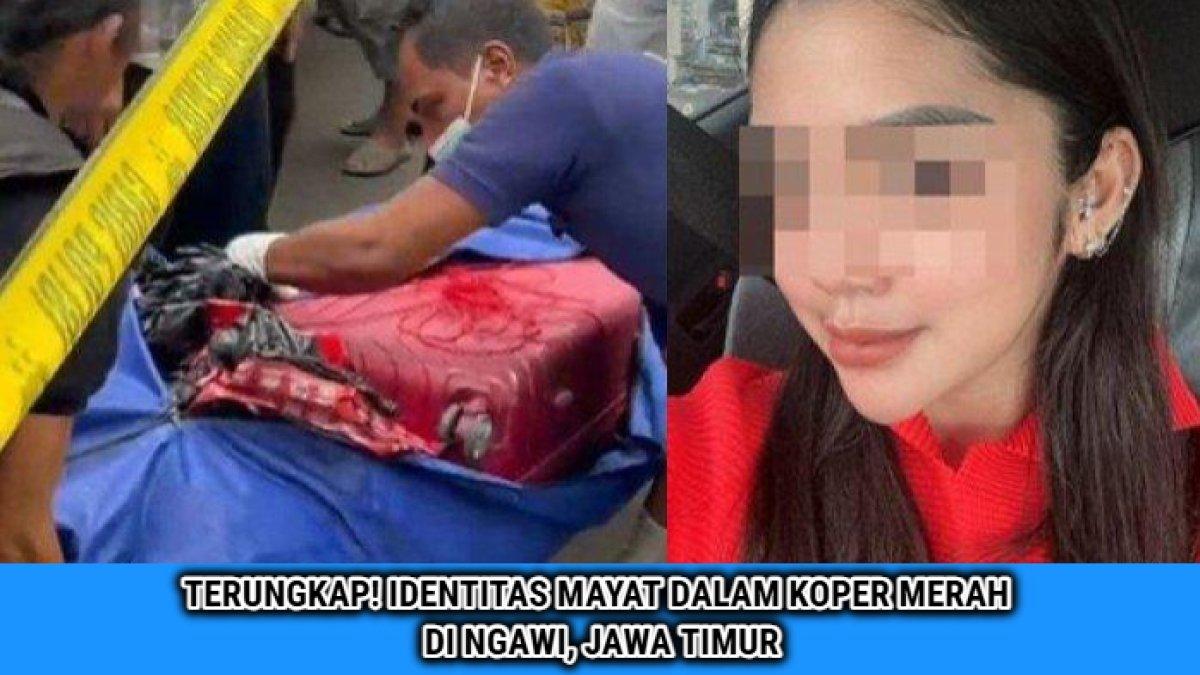 Sosok Uswatun Khasanah (29), korban mutilasi yang jasadnya ditemukan di dalam koper merah di Ngawi, Jawa Timur.