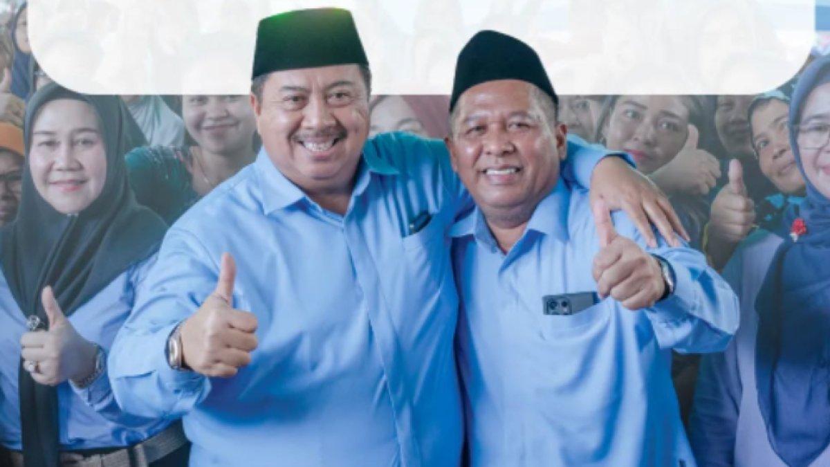 Sosok Warsubi, seorang pedagang durian yang kini terpilih menjadi Bupati Terpilih Jombang, Jawa Timur 2024.