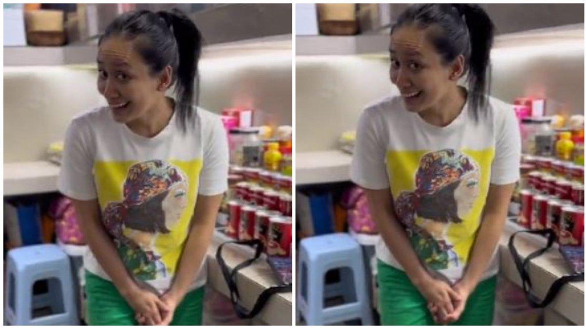 Sosok artis Malaysia Marsha Milan London