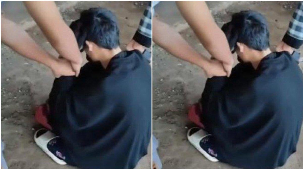 Sosok bercadar yang menyusup ke jemaah wanita ternyata laki-laki