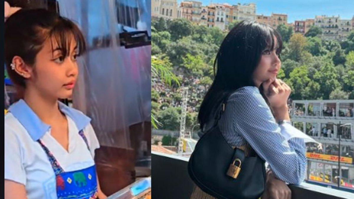 Sosok gadis penjual ayam goreng di Thailand mirip Lisa BLACKPINK