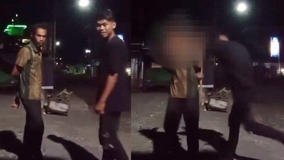 Sosok pemuda sok jago yang tonjok ODGJ akhirnya terungkap. Aksi kejam sang pemuda menganiaya seorang ODGJ pertama kali diviralkan oleh aktivis Pratiwi Noviyanthi