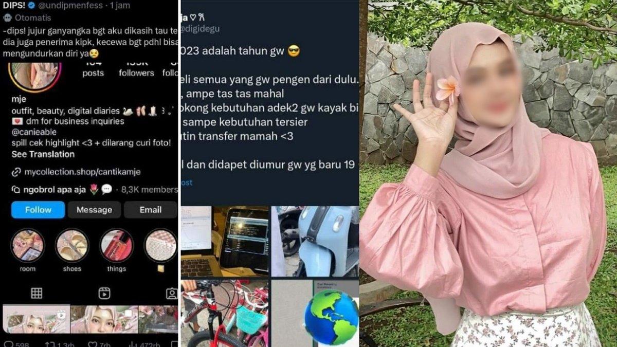 Sosok selebgram yang viral terima KIP tapi gaya hidup hedon